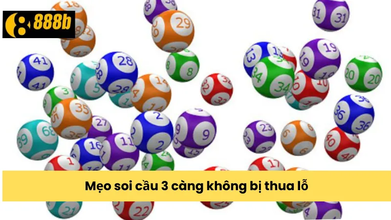 Mẹo soi cầu 3 càng không bị thua lỗ tại 888B